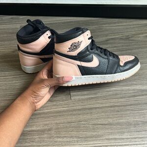 Jordan 1 Retro High Black Crimson Tint